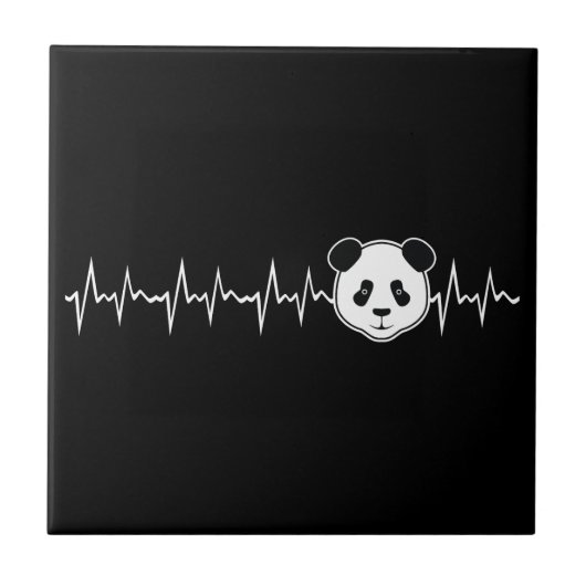 Panda liefhebber tegeltje (Voorkant)