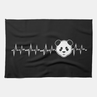 Panda liefhebber theedoek