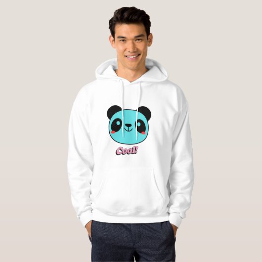 Panda-liefhebbers Hoodie (Voorkant volledig)