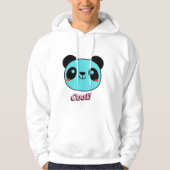 Panda-liefhebbers Hoodie (Voorkant)