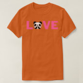 Panda-liefhebbers T-shirt (Design voorkant)
