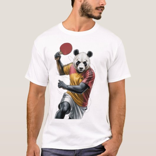 Panda liefhebbers t-shirt (Voorkant)
