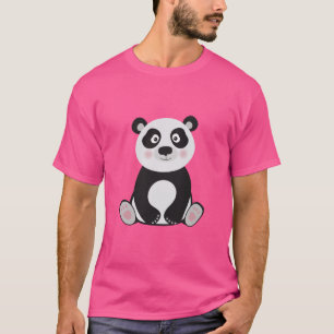 PANDA LOGO TSHIRT UNIEK ONTWERP VAN OM MODE