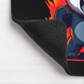 Panda Looking Angry Graphic Funny Panda Kawaii Muismat (Hoek)