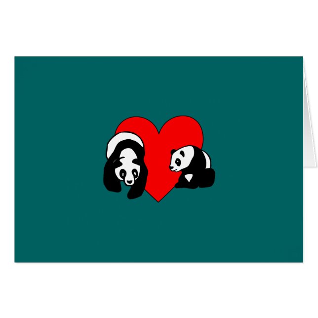 Panda Love (Voorkant Horizontaal)