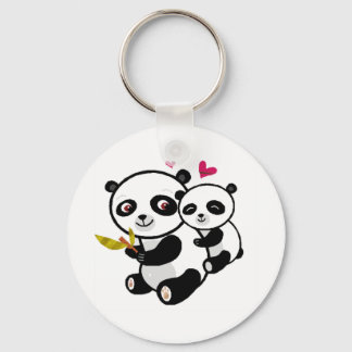 Panda Love <3 Sleutelhanger
