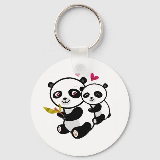 Panda Love <3 Sleutelhanger (Voorkant)