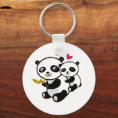 Panda Love <3 Sleutelhanger (Voorkant)
