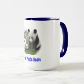 Panda Love art Mok (Voorkant rechts)