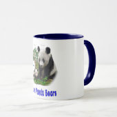 Panda Love art Mok (Voorkant rechts)