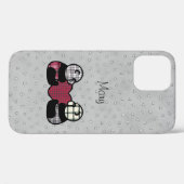 Panda Love Case-Mate iPhone Case (Achterkant (horizontaal))