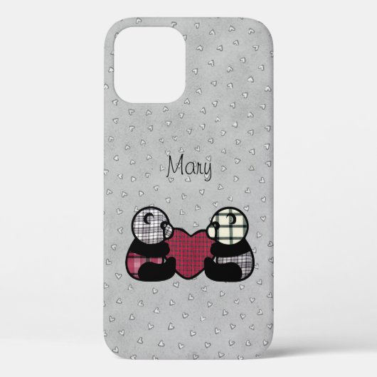 Panda Love Case-Mate iPhone Case (Achterkant)