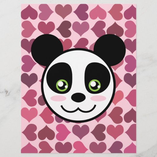 "Panda Love" Flyer (Voorkant)