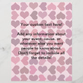 "Panda Love" Flyer (Achterkant)