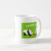Panda Love (Green) Koffiemok (Voorkant rechts)