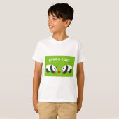 Panda Love (Green) T-shirt (Voorkant volledig)