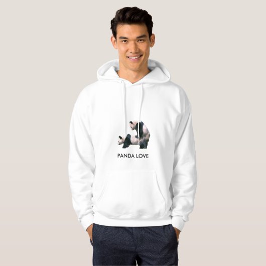 Panda Love Hoodie (Voorkant volledig)