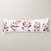 Panda Love Lichaamskussen (Voorkant)