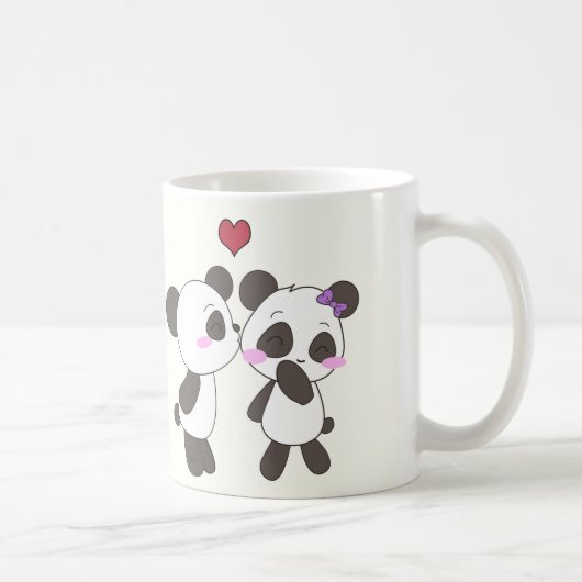 Panda Love Mokken! ^.^ Koffiemok (Rechts)