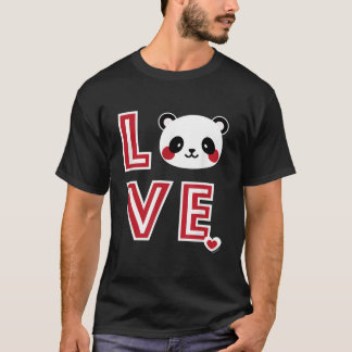 Panda Love Panda For T-shirt