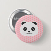 Panda Love Ronde Button 5,7 Cm (Voorkant /achterkant)