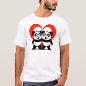 Panda Love Shirt (Voorkant)