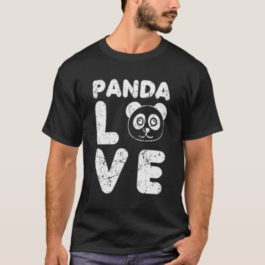 Panda Love T-shirt (Voorkant)