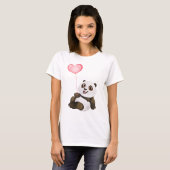 Panda Love T-shirt (Voorkant volledig)
