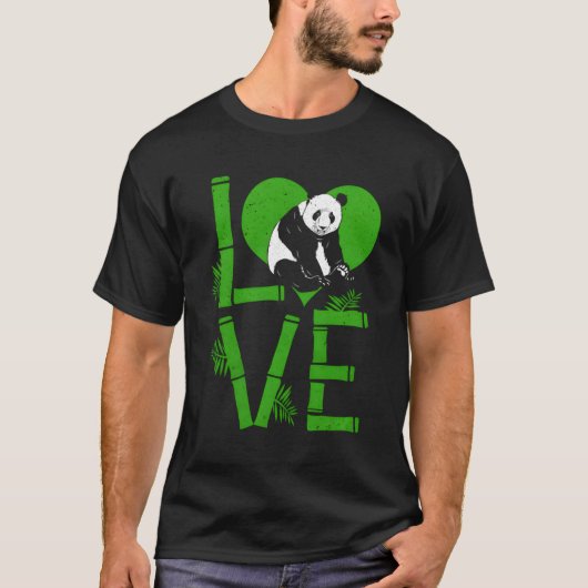 Panda Love T-shirt (Voorkant)