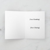 Panda Love Wenskaart Feestdagen Kaart (Binnen)