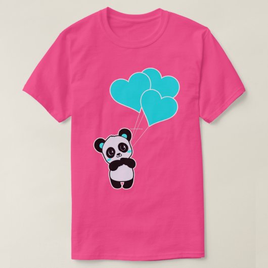 Panda Lover 12 T-shirt (Design voorkant)