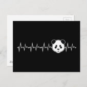 Panda Lover Briefkaart (Voorkant / Achterkant)