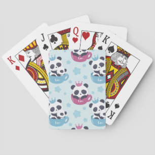 Panda Lover De Panda is een nastraal dier Pokerkaarten