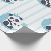 Panda Lover | Het leven is beter met een pandemie Cadeaupapier (Hoek)