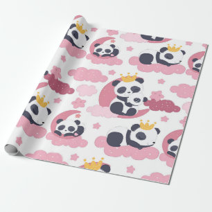 Panda Lover Ik ben Nickname Panda Cadeaupapier