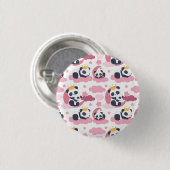 Panda Lover | Ik ben Nickname Panda Ronde Button 3,2 Cm (Voorkant /achterkant)