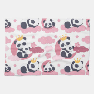 Panda Lover Ik ben Nickname Panda Theedoek