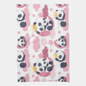 Panda Lover | Ik ben Nickname Panda Theedoek (Verticaal)