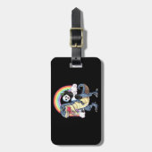 Panda Lover | Kalm houden en houden van liefde Pan Bagagelabel (Voorkant verticaal)