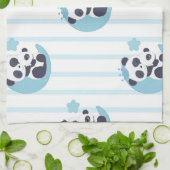 Panda Lover | Life Is Better With A Panda Theedoek (Gevouwen)