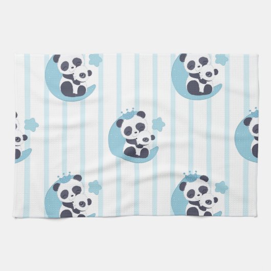Panda Lover | Life Is Better With A Panda Theedoek (Horizontaal)