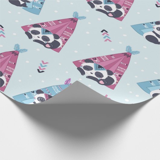 Panda Lover | Net als Panda Cadeaupapier (Hoek)