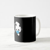 Panda Lover | Schattige Panda Beer Gezichtsmasker Koffiemok (Voorkant rechts)