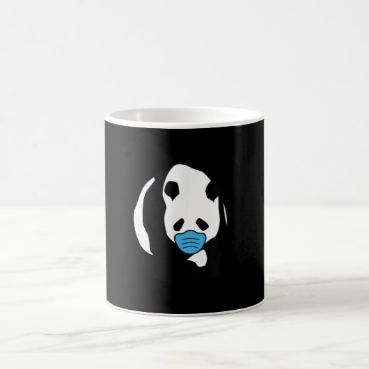 Panda Lover | Schattige Panda Beer Gezichtsmasker Koffiemok (Center)