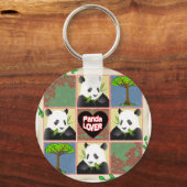 PANDA LOVERS - GIFTS SLEUTELHANGER (Voorkant)