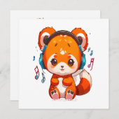 Panda Luisteren naar Kpop Music (Voorkant / Achterkant)