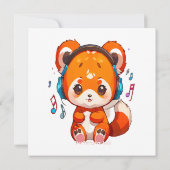 Panda Luisteren naar Kpop Music (Achterkant)