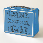 Panda Lunch Box - Crunch, Munch, Smile! (Achterkant)