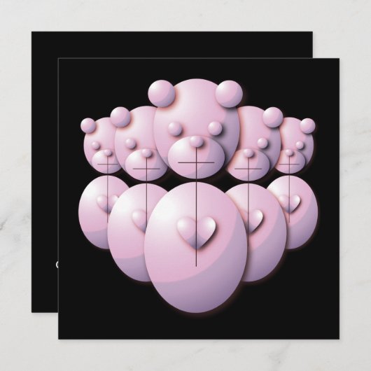 panda macht kaart (Voorkant / Achterkant)