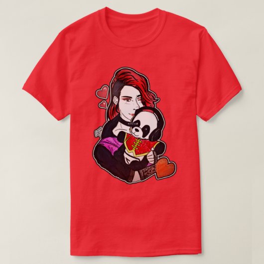 Panda-macht T-shirt (Design voorkant)